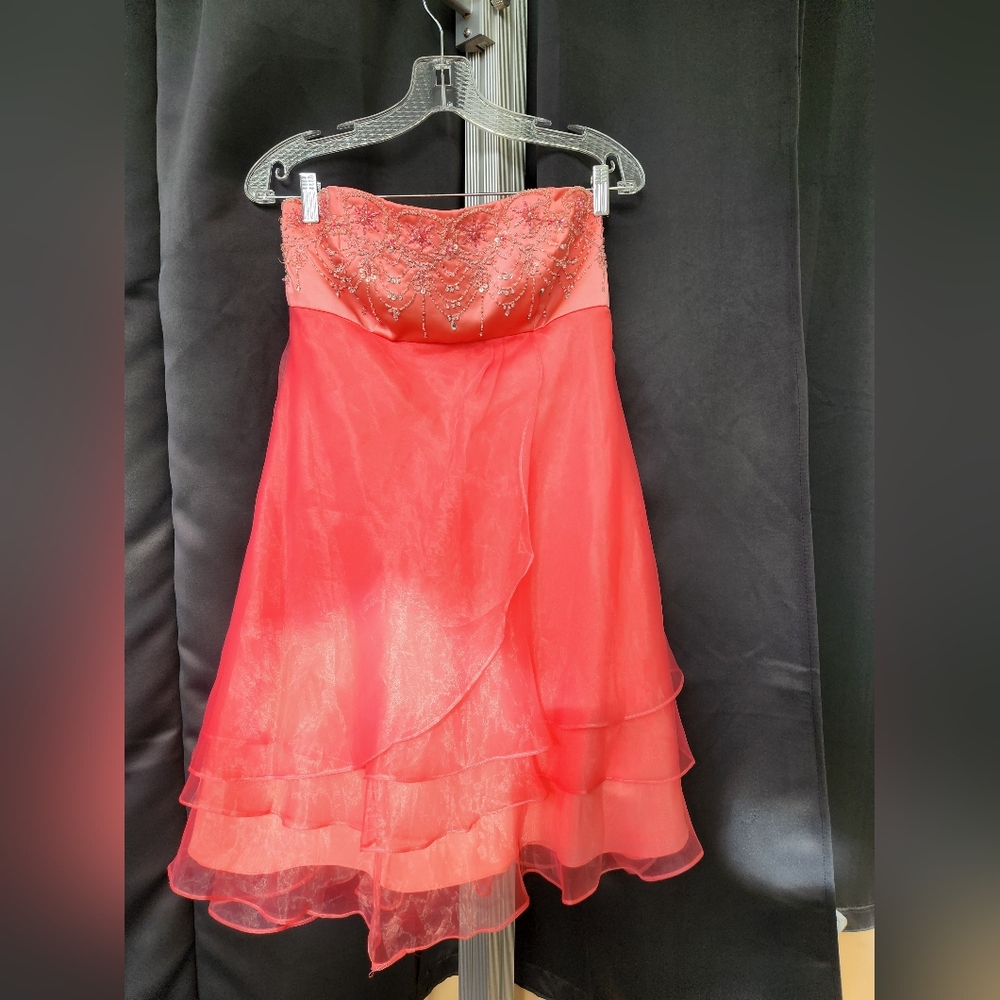 Prom Dress. Rose. Alfred Angelo.
